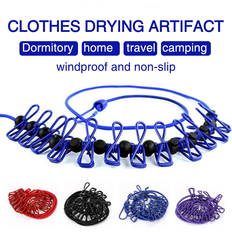 Compact and versatile travel drying rack