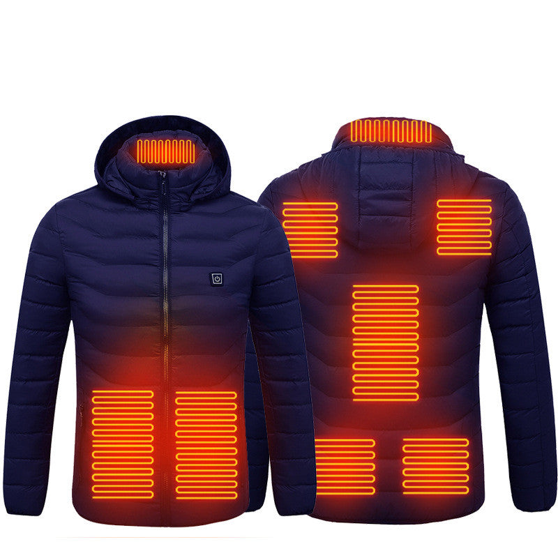 Thermische verwarmde jas